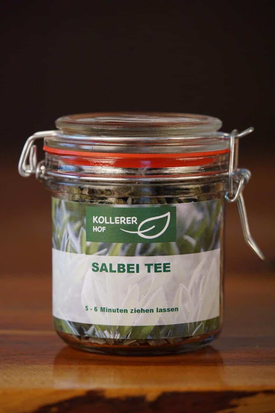 SALBEI BIO Tee im Glasl - BIO Tee aus dem Innviertel